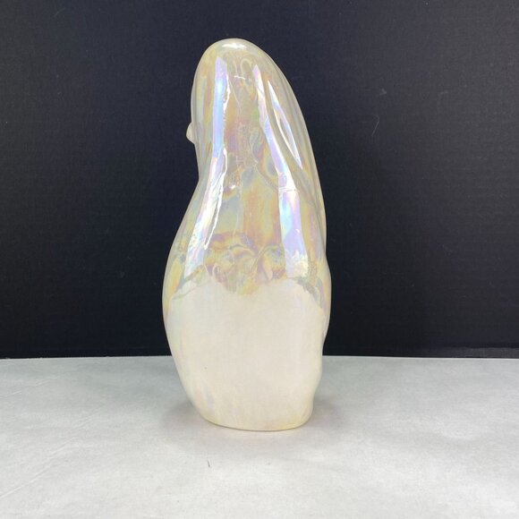 Vintage Hand Painted Lusterware Praying Mother Mary Madonna Figurine - Picture 4 of 10